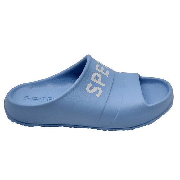 Sperry Top Sider Float Slide Womens Slide Sandals Blue Size 9D - Picture 1 of 8